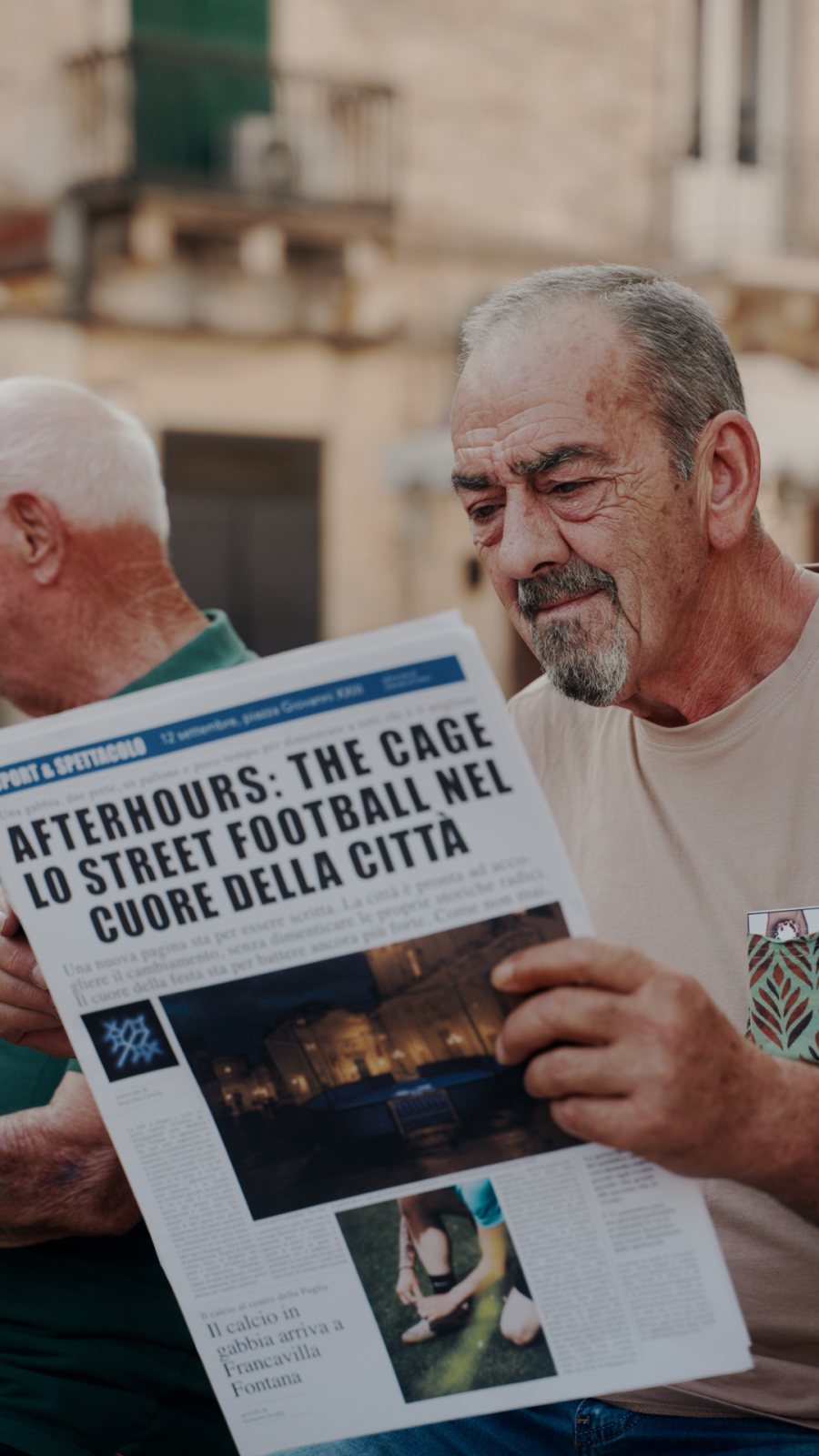 Afterhours The Cage, spot dell'evento di street football